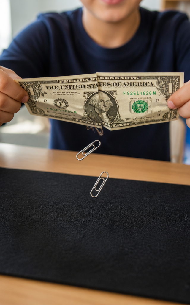 The Impossible Escaping Paperclip Chain — Magic Tricks activity for ages 6–10 years (indoor, 15 min)