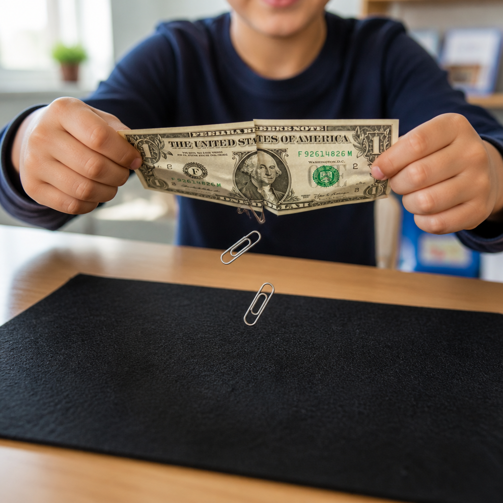 The Impossible Escaping Paperclip Chain — Magic Tricks activity for ages 6–10 years (indoor, 15 min)